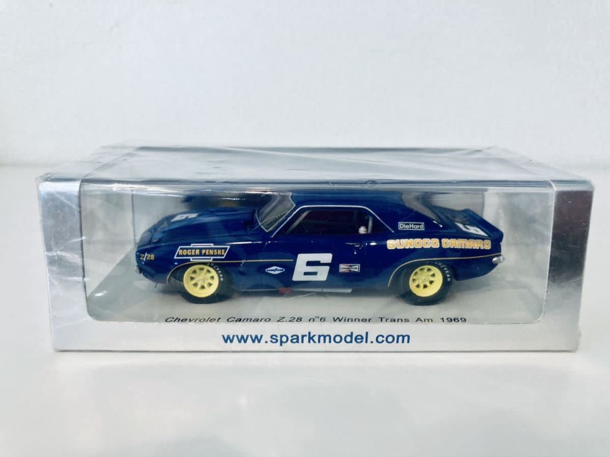 Amazon.co.jp: 1/43 Spark Chevrolet Camaro Z.28#6 M. Danahue